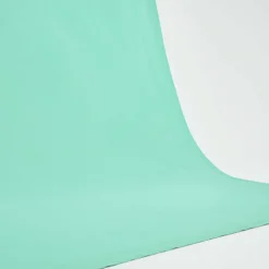Walimex Stoffhintergrund Mintgrün 2,85 x 6 m Stoffstärke ca. 140 g/m², Fotohintergrund aus Baumwolle, waschbar für Atelier und Studio