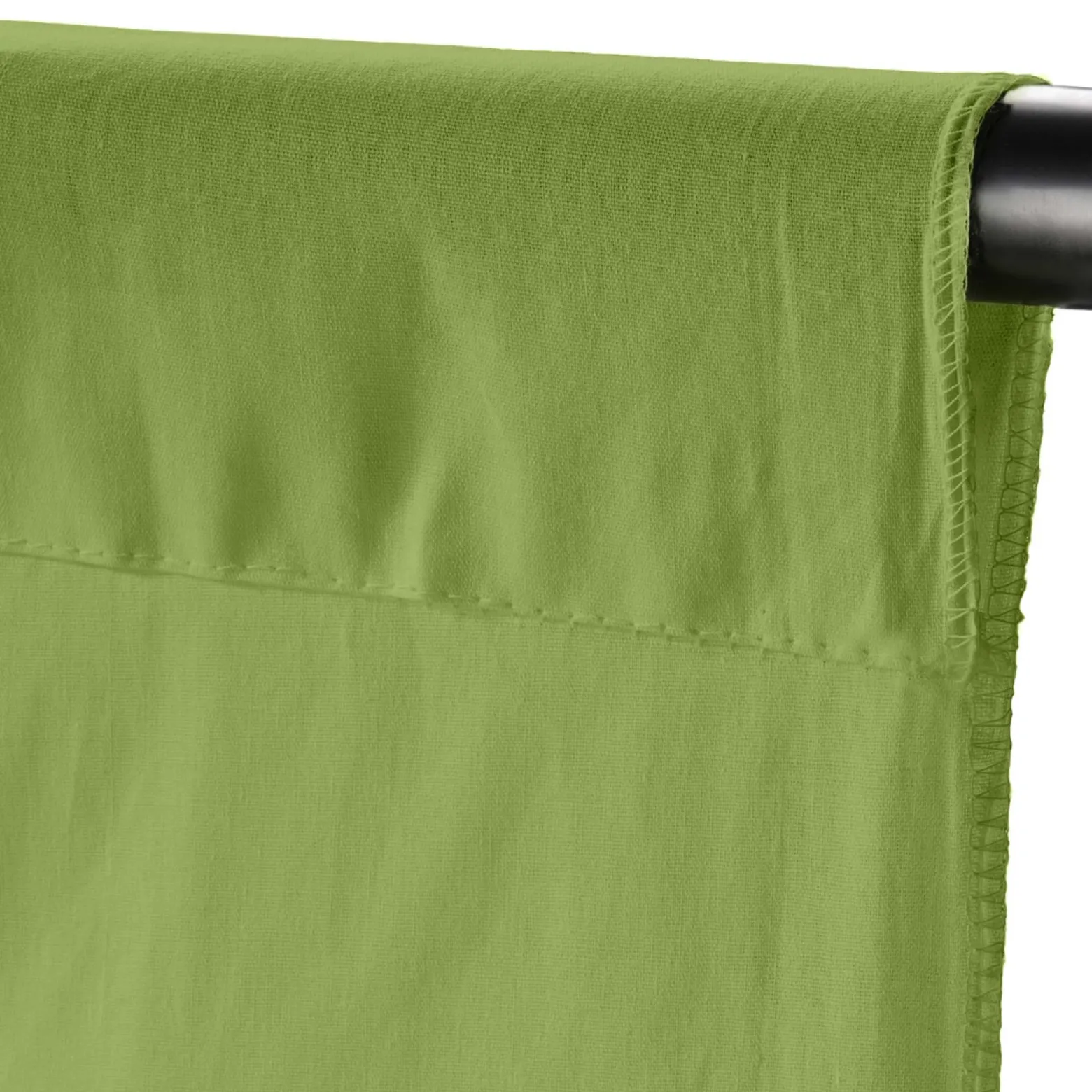 Walimex Stoffhintergrund Olivgrün 2,85 x 6 m Stoffstärke ca. 140 g/m², Fotohintergrund aus Baumwolle, waschbar für Atelier und Studio