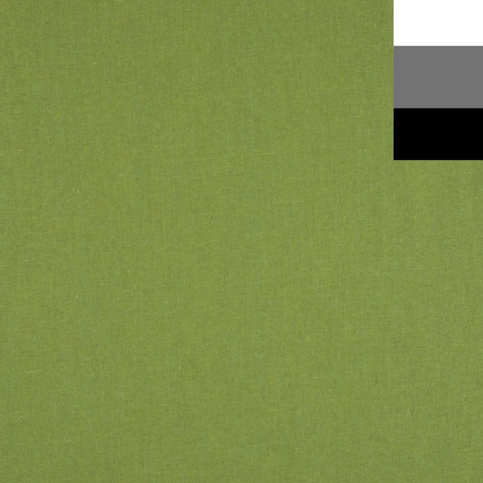 Walimex Stoffhintergrund Olivgrün 2,85 x 6 m Stoffstärke ca. 140 g/m², Fotohintergrund aus Baumwolle, waschbar für Atelier und Studio