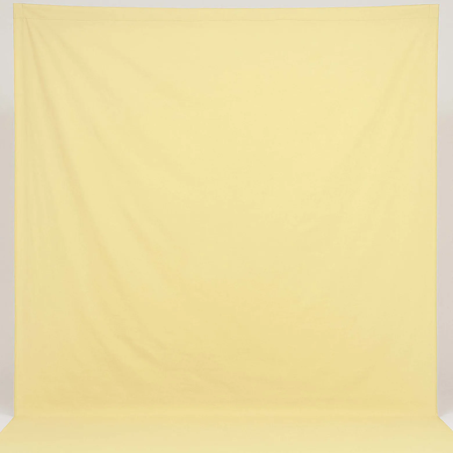 Walimex Stoffhintergrund Popcorn/Gelb 2,85 x 6 m Stoffstärke ca. 140 g/m², Fotohintergrund aus Baumwolle, waschbar für Atelier und Studio