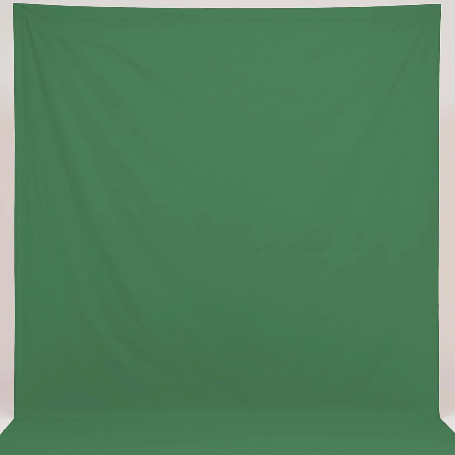 Walimex Stoffhintergrund Smaragd Grün 2,85 x 6 m Stoffstärke ca. 140 g/m², Fotohintergrund aus Baumwolle, waschbar für Atelier und Studio