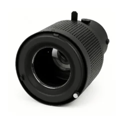 Walimex Universal Projektionsvorsatz kompatibel mit Elinchrom - 270 x 160 x 160 mm - mit 4 Farbfolien (blau, rot, gelb, grün) und Schablonen (Herz, Fenster, Mond, Blatt) - für Blitzgeräte Fotoatelier