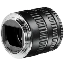Walimex Zwischenringsatz kompatibel mit Canon EF AE 3 Makro-Zwischenringe 13 mm, 21 mm und 31 mm mit Autofokus