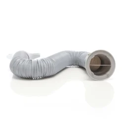 Wiltec Abluftschlauch für Klimaanlagen mit 116 mm Durchmesser, Schlauch mit variabler Länge 0,7-1,7 m für Klimagerät, Trockner und Dunstabzugshaube