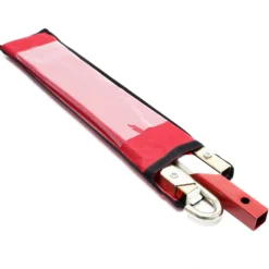 Wiltec Abschleppstange 3 teilig 180 cm bis 2,5 t, Abschlepphilfe Schleppstange aus Stahl mit Warnfarbe, Reflektorstreifen und Tasche