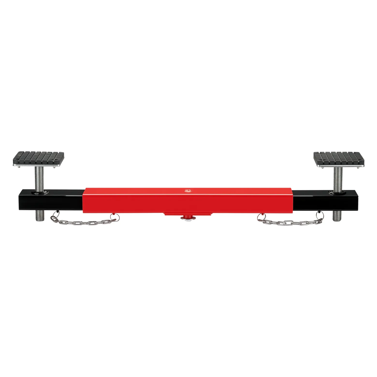 Wiltec Achstraverse Wagenheberbrücke 2000kg Querträger für Wagenheber Traverse mit Gummiauflagen