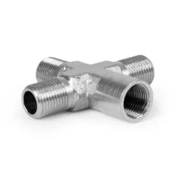 Wiltec Airbrush Druckluftverteiler 4-fach, 3x 9,51 mm (1/8