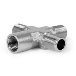 Wiltec Airbrush Druckluftverteiler 4-fach, 3x 9,51 mm (1/8