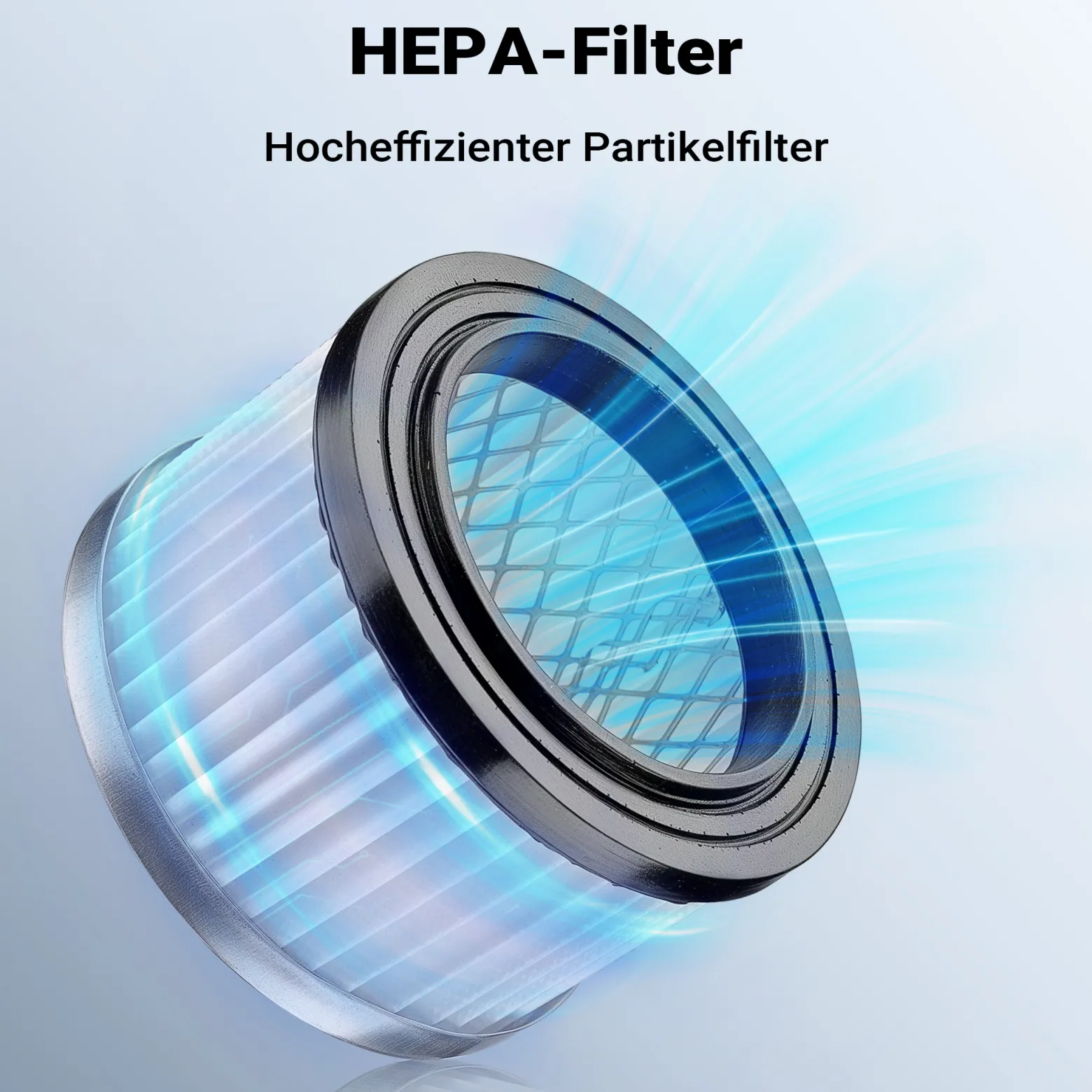 Wiltec Aschesauger 600 W, tragbarer Aschestaubsauger 4 l Fassungsvermögen, Staubsauger für Asche mit HEPA-Filter, effizienter Kaminsauger