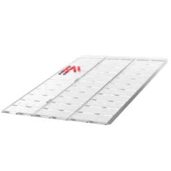 Wiltec Auffahrrampe 3-fach klappbar 172cm 340kg pro Element für Motorrad ATV Quad, Aluminium Auffahrschiene faltbar, Verladerampe rutschsicher