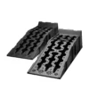 Wiltec Auffahrrampe für Pkw 2er Set bis 5 t Traglast, robuste Autorampen aus PP, Unterlegkeile 90,5 x 30 x 21,5 cm, Auffahrkeile mit rutschsicherem Boden, ideal für Wartungsarbeiten
