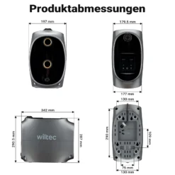 Wiltec automatische Magnetkreiselpumpe 750 W