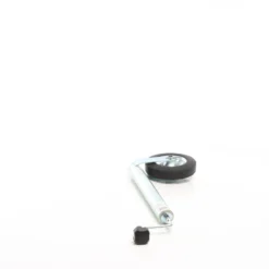 Wiltec automatisches Anhänger Stützrad mit 453 kg Stützlast ø60 mm, Bugrad mit Kurbel, Anhängerrad, Abstellstütze