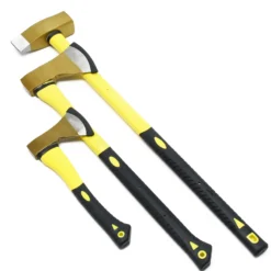 Wiltec Axt Set 3tlg. Spaltbeil Spaltaxt und Spalthammer, geringes Gewicht und rutschfester Griff