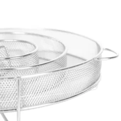 Wiltec BBQ Räucherschnecke aus Edelstahl 16x4,5cm, Brennzeit bis zu 8 h, Kaltraucherzeuger Kaltrauchgenerator Kalträuchern Smoker Sparbrand Räuchern