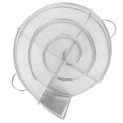 Wiltec BBQ Räucherschnecke aus Edelstahl 16x4,5cm, Brennzeit bis zu 8 h, Kaltraucherzeuger Kaltrauchgenerator Kalträuchern Smoker Sparbrand Räuchern