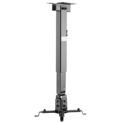 Wiltec Beamerhalterung 20kg universelle Projektorhalterung Decke und Wand 43-65cm schwenkbar drehbar