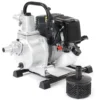 Wiltec Benzin Wasserpumpe 1kW 8.000l/h 6.500U/min, 30m Förderhöhe, Gartenpumpe mit 4 Takt Motor, Motorpumpe
