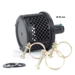Wiltec Benzin Wasserpumpe 1kW 8.000l/h 6.500U/min, 30m Förderhöhe, Gartenpumpe mit 4 Takt Motor, Motorpumpe