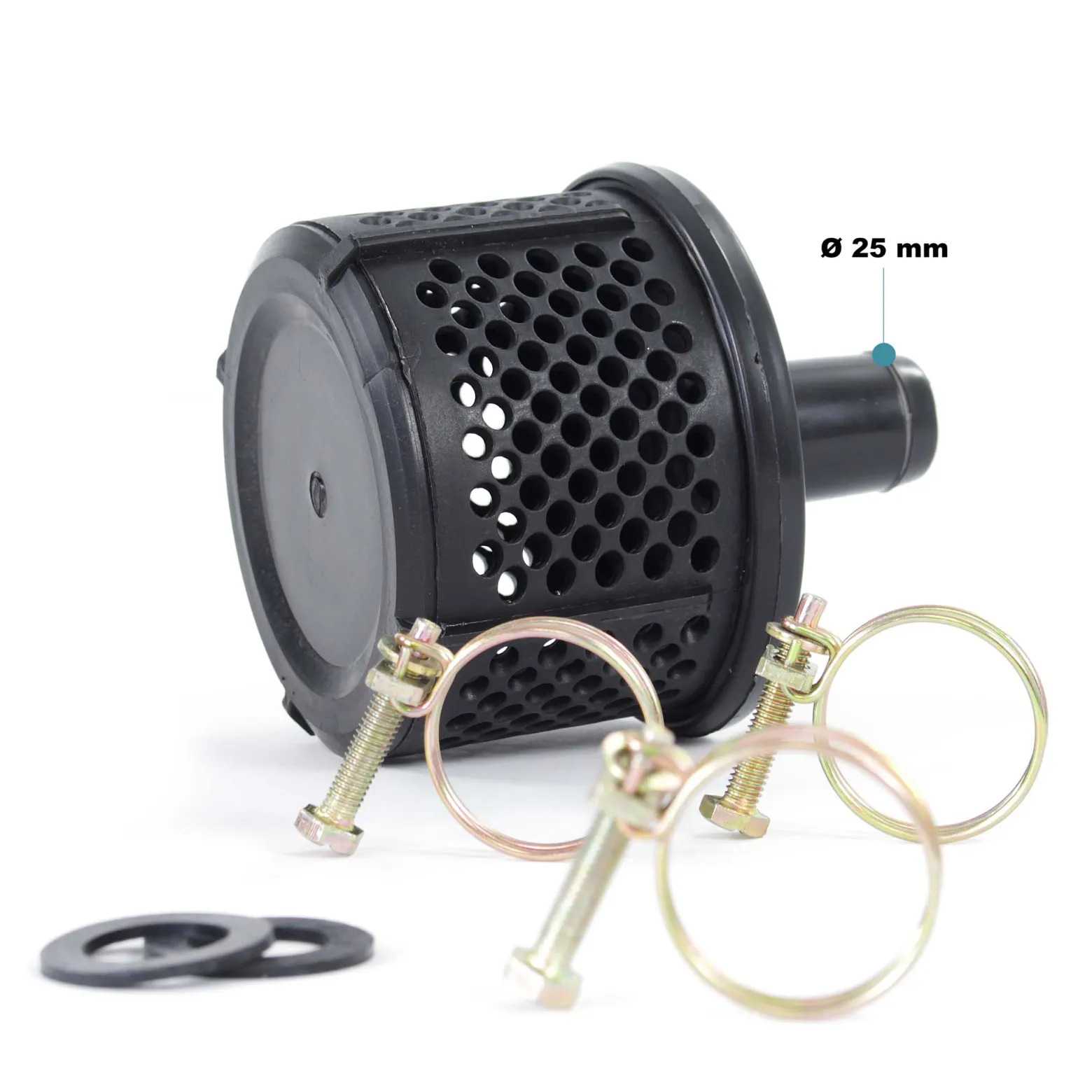 Wiltec Benzin Wasserpumpe 1kW 8.000l/h 6.500U/min, 30m Förderhöhe, Gartenpumpe mit 4 Takt Motor, Motorpumpe