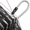 Wiltec Black Brush Filterbürste für Teiche, Set aus 20 Filterbürsten zur Entfernung feinster Partikel, 50cm x Ø 15cm, in Schwarz, aus Polypropylen