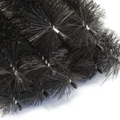 Wiltec Black Brush Filterbürste für Teiche, Set aus 20 Filterbürsten zur Entfernung feinster Partikel, 50cm x Ø 15cm, in Schwarz, aus Polypropylen