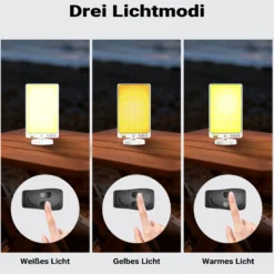 Wiltec Campinglampe V1 LED Strahler 20W 1961 Lumen mit Magnethalterung Anschluss an 12V-Stromquelle für Camping, Outdoor-Aktivitäten, Baustellen und Notfallsituationen Arbeitsleuchte