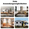 Wiltec Camping Waschmaschine bis 3,0 kg 150 W, Mini Waschmaschine 33 x 35 x 52,5 cm für waschen und schleudern, Reisewachmaschine mit Timer
