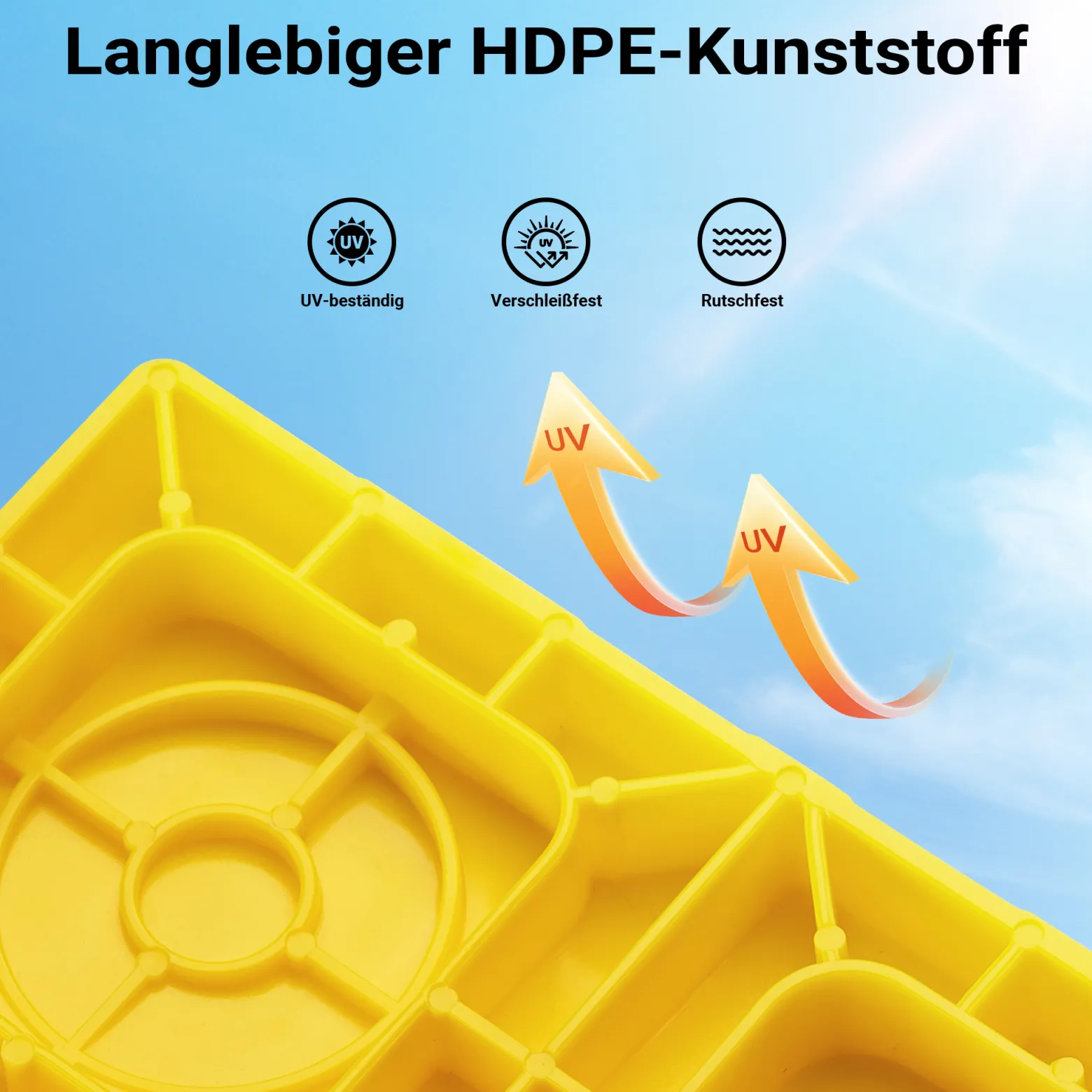 Wiltec Curb Pad für RV Nivellierblock 4er Set 218 x 110 x 25 (14) mm aus HDPE, Unterlegplatten für Wohnmobil und Camper, Abstützplatten für Wohnwagen