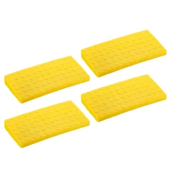 Wiltec Curb Pad für RV Nivellierblock 4er Set 218 x 110 x 25 (14) mm aus HDPE, Unterlegplatten für Wohnmobil und Camper, Abstützplatten für Wohnwagen