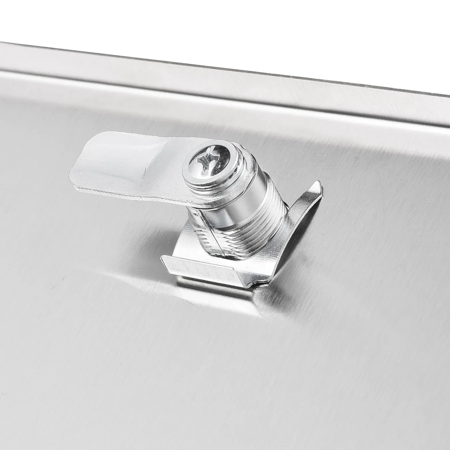 Wiltec Designer Briefkasten V36 Anthrazit und Edelstahl 305 x 105 x 385 mm, Wandbriefkasten mit Schloss, Sichtfenstern, Namensschild, Zeitungsrolle, Postkasten aus galvanisiertem Stahl