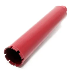 Wiltec Diamantbohrkrone ⌀83 mm 1 ¼ UNC 400 mm für Kernbohrgeräte, Kernbohrkrone aus Sintermetall, Nassbohrkrone, Trockenbohrkrone