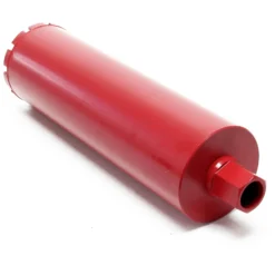 Wiltec Diamantbohrkrone ⌀120 mm 1 ¼ UNC 400 mm für Kernbohrgeräte, Kernbohrkrone aus Sintermetall, Nassbohrkrone, Trockenbohrkrone