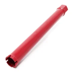 Wiltec Diamantbohrkrone ⌀44 mm 1 ¼ UNC 400 mm für Kernbohrgeräte, Kernbohrkrone aus Sintermetall, Nassbohrkrone, Trockenbohrkrone