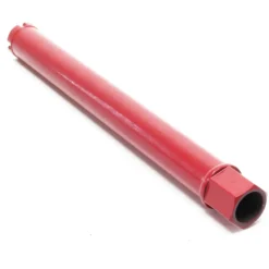 Wiltec Diamantbohrkrone ⌀44 mm 1 ¼ UNC 400 mm für Kernbohrgeräte, Kernbohrkrone aus Sintermetall, Nassbohrkrone, Trockenbohrkrone
