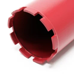 Wiltec Diamantbohrkrone ⌀108 mm 1 ¼ UNC 400 mm für Kernbohrgeräte, Kernbohrkrone aus Sintermetall, Nassbohrkrone, Trockenbohrkrone
