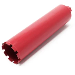 Wiltec Diamantbohrkrone ⌀108 mm 1 ¼ UNC 400 mm für Kernbohrgeräte, Kernbohrkrone aus Sintermetall, Nassbohrkrone, Trockenbohrkrone