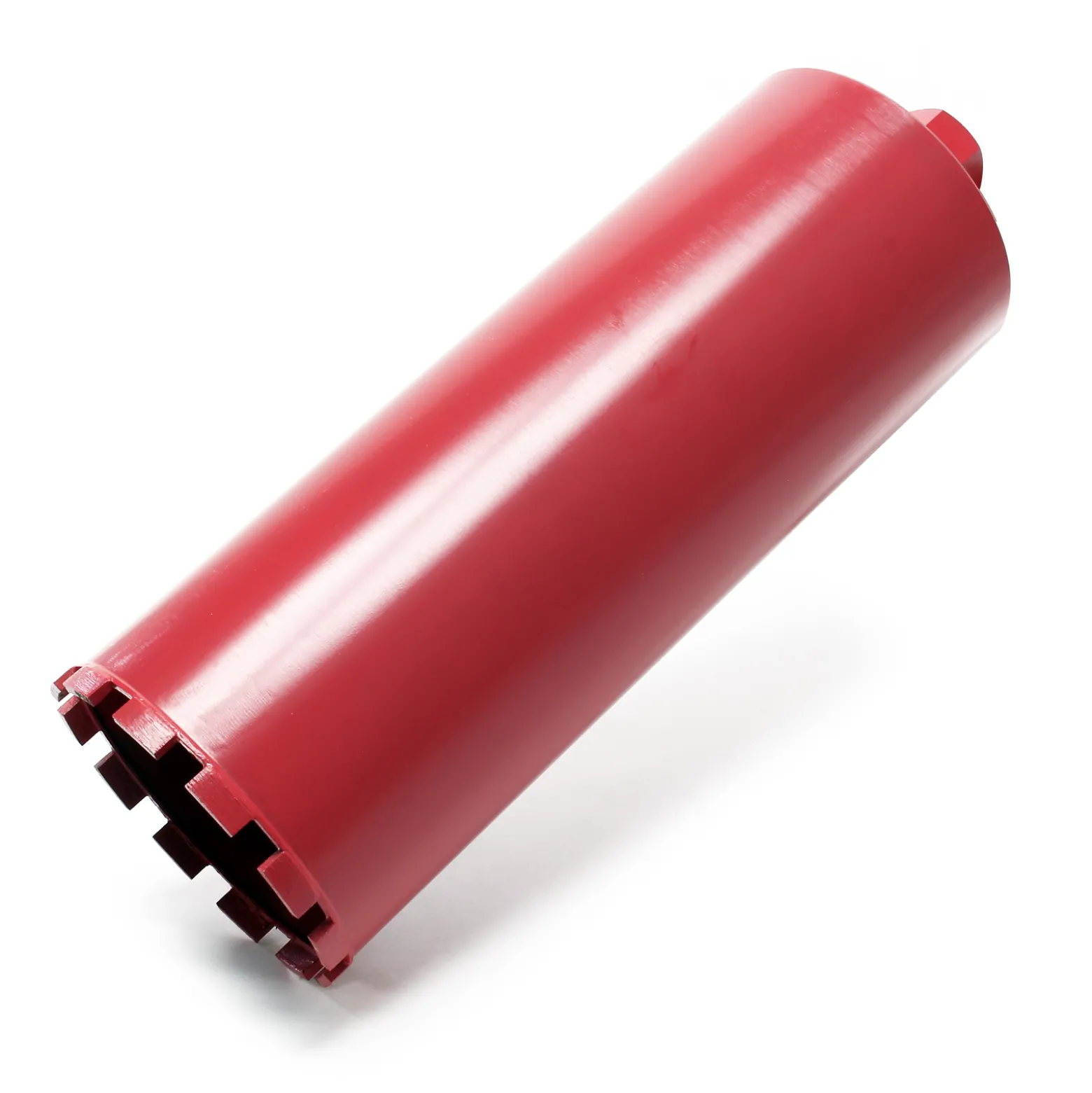 Wiltec Diamantbohrkrone ⌀200 mm 1 ¼ UNC 400 mm für Kernbohrgeräte, Kernbohrkrone aus Sintermetall, Nassbohrkrone, Trockenbohrkrone