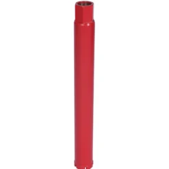 Wiltec Diamantbohrkrone ⌀25 mm 1 ¼ UNC 400 mm für Kernbohrgeräte, Kernbohrkrone aus Sintermetall, Nassbohrkrone, Trockenbohrkrone