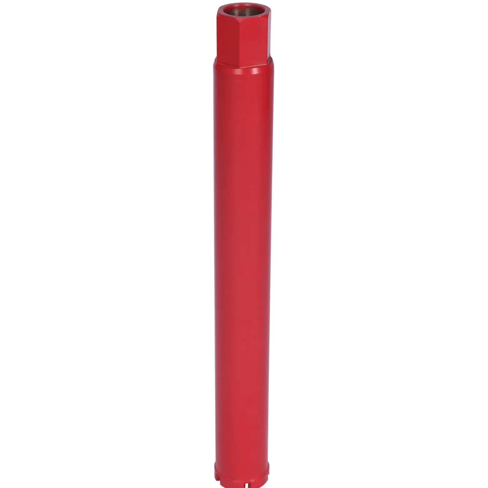 Wiltec Diamantbohrkrone ⌀25 mm 1 ¼ UNC 400 mm für Kernbohrgeräte, Kernbohrkrone aus Sintermetall, Nassbohrkrone, Trockenbohrkrone