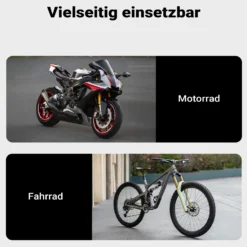 Wiltec Diebstahlsicherungsanker Typ 01 aus Stahl 100 x 50 x 50 mm, Diebstahlsicherung Wand- und Bodenanker für Motorrad und Fahrrad