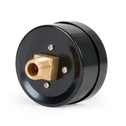 Wiltec Druckanzeige für Druckbehälter, 52 x 44 x 52 mm, Manometer axial DN8 (1/4