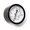 Wiltec Druckanzeige für Druckbehälter, 54 x 49 x 55 mm, Manometer axial DN8 (1/4") 12,9 mm, 0-10 bar (0-140 PSI), Durchmesser 50 mm, für Hauswasserwerk, Membranpumpe
