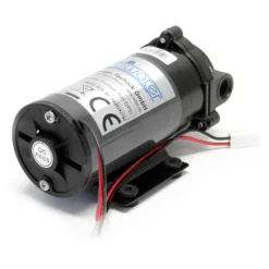 Wiltec Druckerhöhungspumpe 100 GPD (350 l), Booster Pumpe 35 W für Umkehrosmoseanlage, Wasser Eingangsdruck 2 bar auf Ausgangsdruck 5 bar