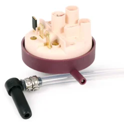 Wiltec Druckschalter für 3/1 Kleinhebeanlage 600 W, Ersatz Druckschalter für Hebeanlage, Ersatzteil mit Schlauchanschluss für Abwasserhebeanlage