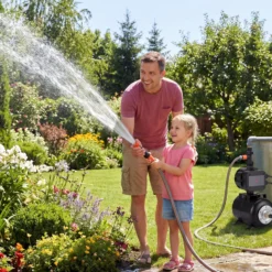 Wiltec Druckschalter mit Kabel EPC-5 230V 1-phasig bis 10 bar, Druckwächter mit Trockenlaufschutz für Hauswasserwerke und Pumpen, zuverlässige Pumpensteuerung