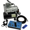 Wiltec Einsteiger Airbrush Kompressor Set AS186 mit 1 Airbrushpistole Typ 116 und umfangreichem Zubehör, 3 l Drucktank, für Modellbau, Tattoos, Nailart