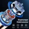 Wiltec Elektromotor 1-phasig, Elektro Motor 4-polig 0,75 kW, Einphasen Wechselstrommotor 1400 U/min, Induktionsmotor Aluminium, kompakter Motor