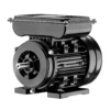 Wiltec Elektromotor 1-phasig, Elektro Motor 4-polig 0,37 kW, Einphasen Wechselstrommotor 1400 U/min, Induktionsmotor Aluminium, kompakter Motor