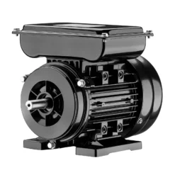 Wiltec Elektromotor 1-phasig, Elektro Motor 4-polig 1,5 kW, Einphasen Wechselstrommotor 1450 U/min, Induktionsmotor Aluminium, kompakter Motor